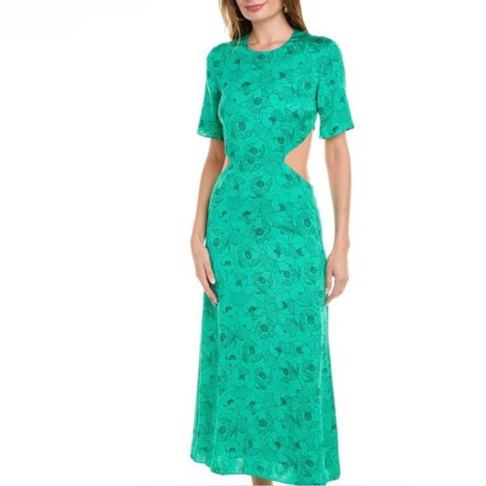 The Kooples Emerald Floral Maxi Dress - New with tags